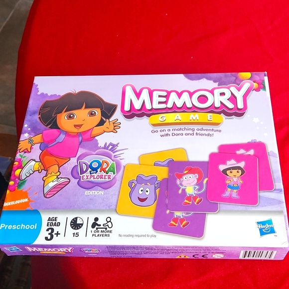 Hasbro Dora The Explorer Memory Board Game - Picture 1 of 5